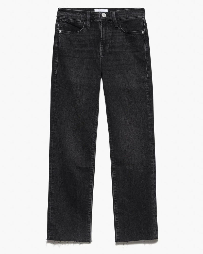 LE HIGH STRAIGHT RELEASED HEM JEANS