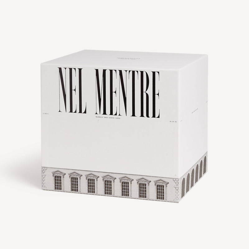 NEL MENTRE Set of three scented Candles - Architettura Décor - Immaginazione Fragrance