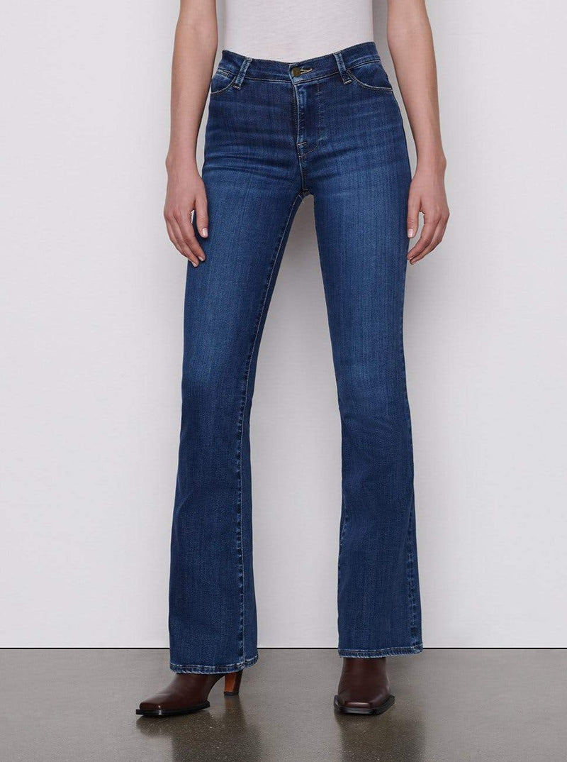 LUPINE LE HIGH FLARE JEANS