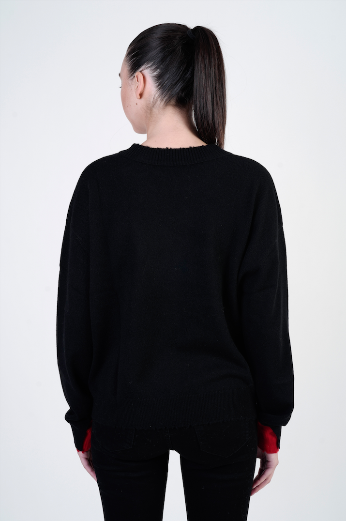 GABY STAR CASHMERE SWEATER