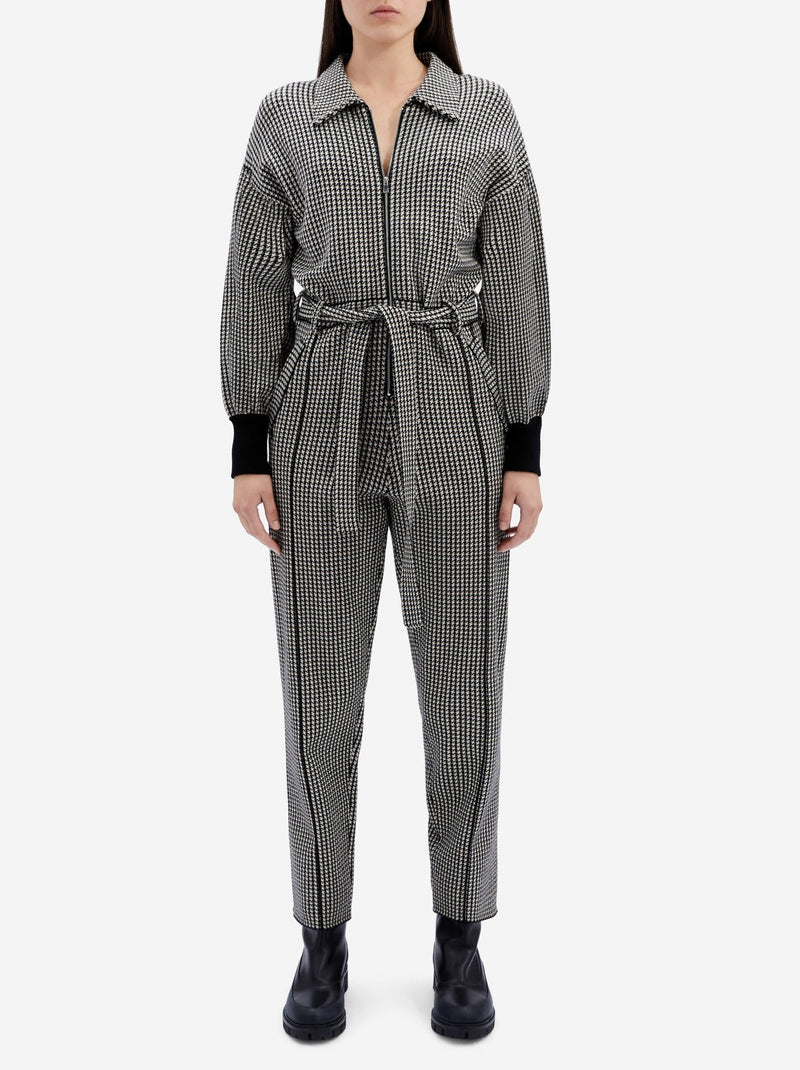 HOUNDSTOOTH ANNABELLE JUMPSUIT