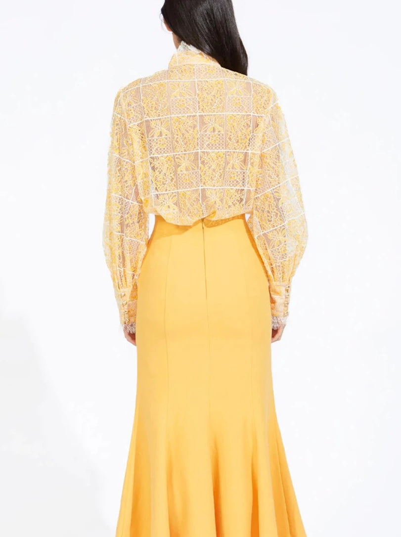 HONEYCOMB OH! YOU PRETTY THING BLOUSE