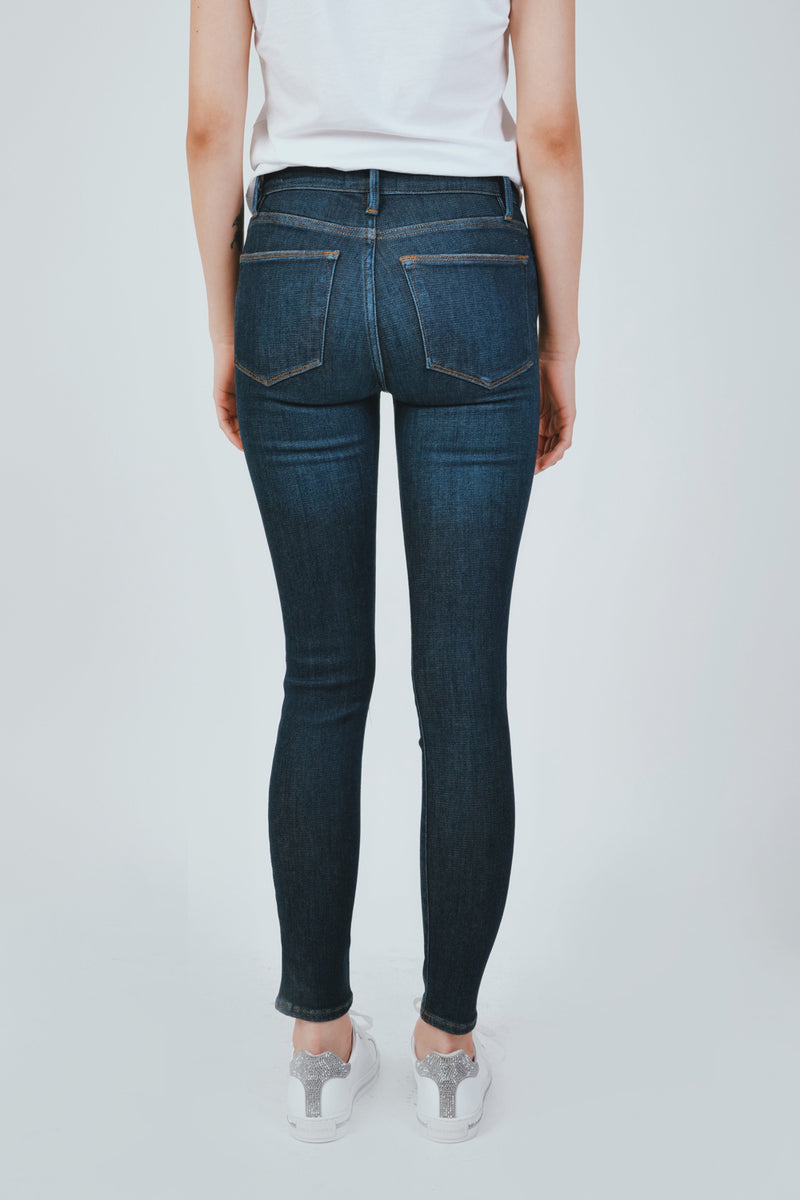 BLUE "LE HIGH SKINNY CROP" JEANS