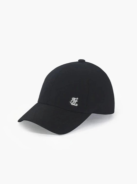 BLACK HERRINGBONE BEADED CAP HAT FS2HT14F