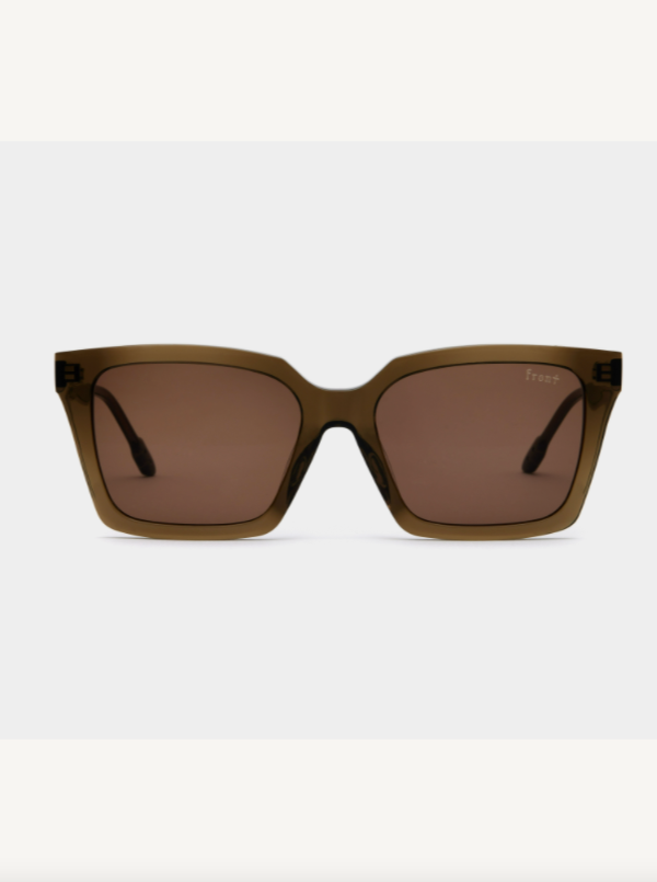 FRONT Savage SUNGLASSES - BROWN